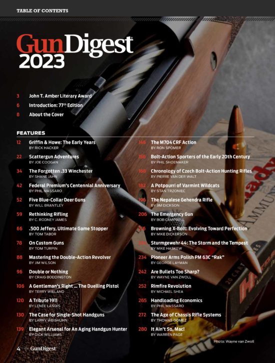 Gun Digest 2023, 77th Edition: "The World's Greatest Gun Book!" - Image 2