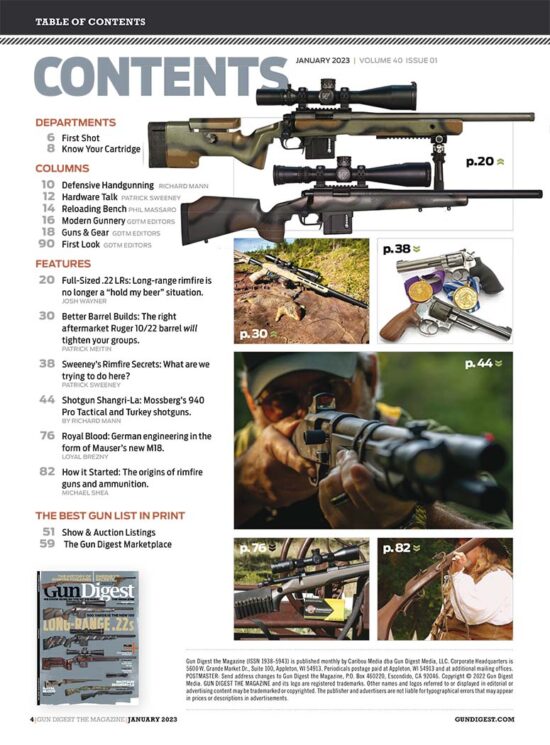 Gun Digest Magazine January 2023 - Image 2