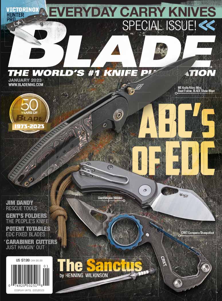 Blade January 2023 Cover