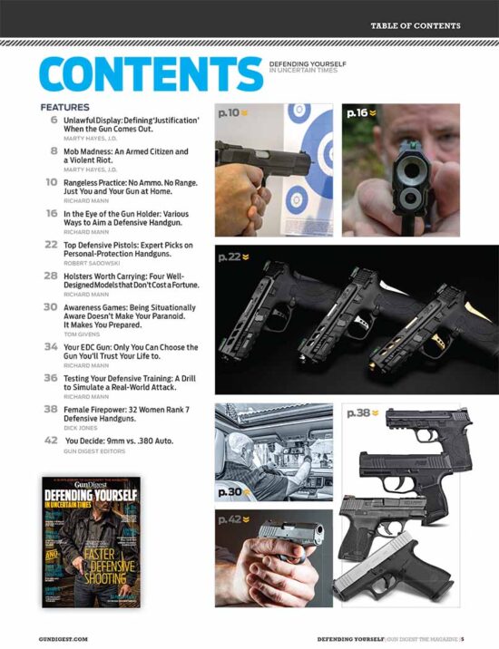 Gun Digest Presents Defending Yourself In Uncertain Times - Image 2