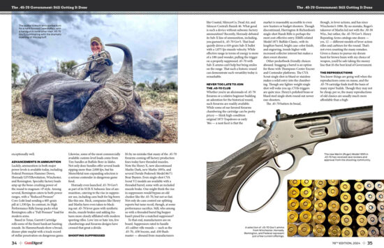 Gun Digest 2024 Firearms Features