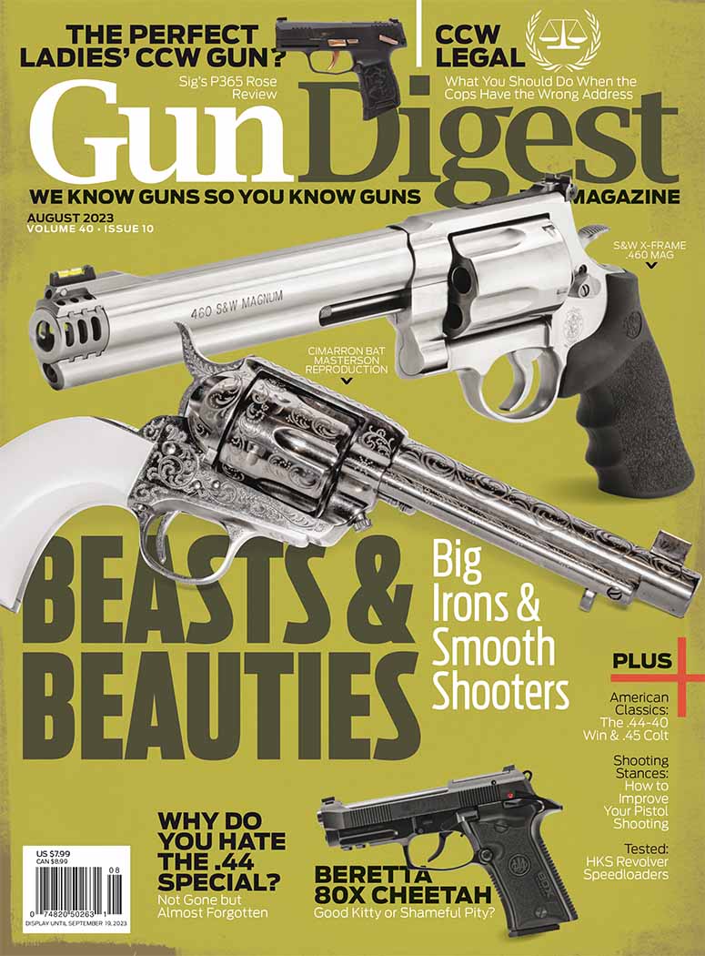 Gun Digest Aug 2023 Cover