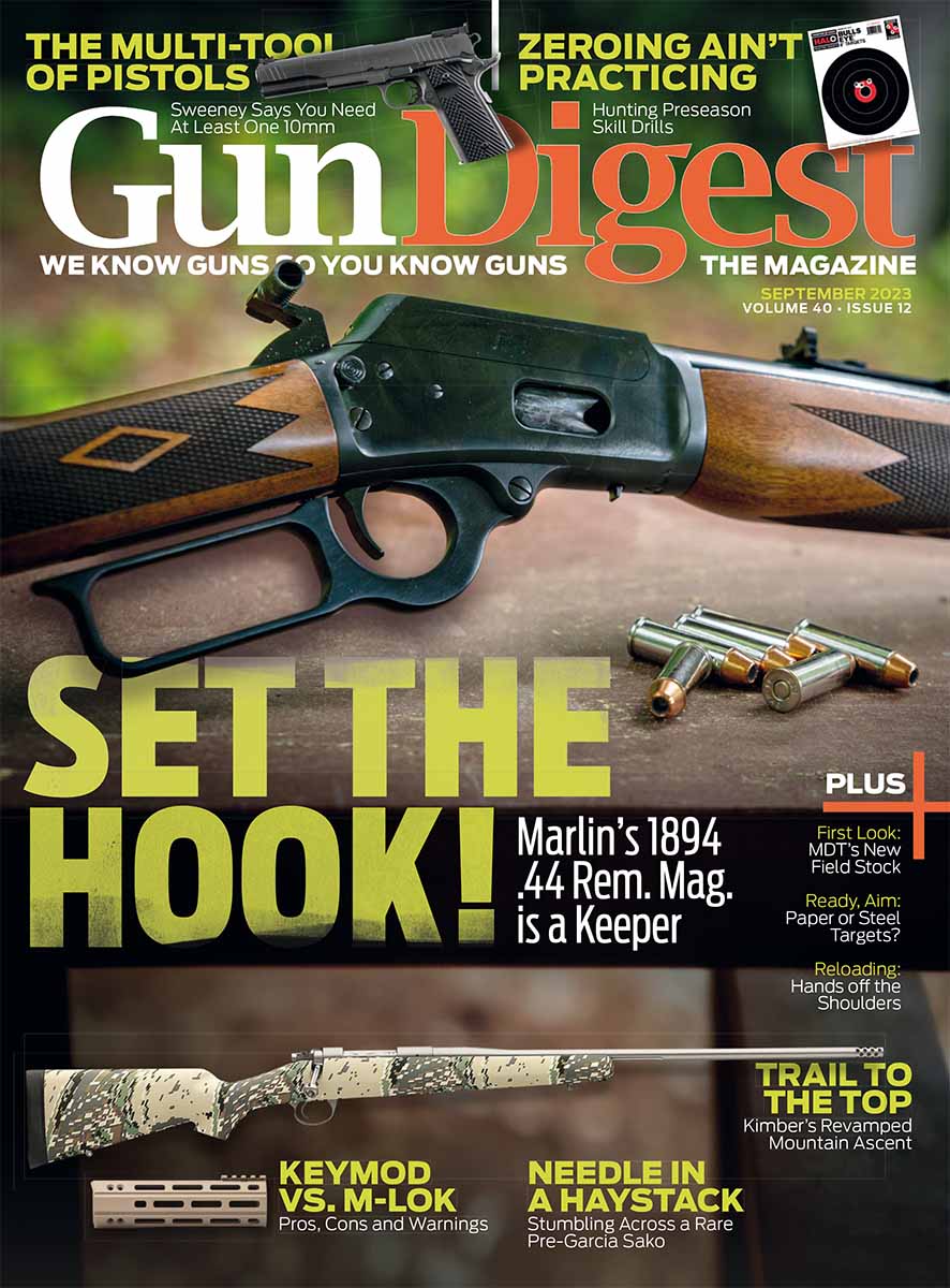 Gun Digest Magazine Sept 2023 Cover