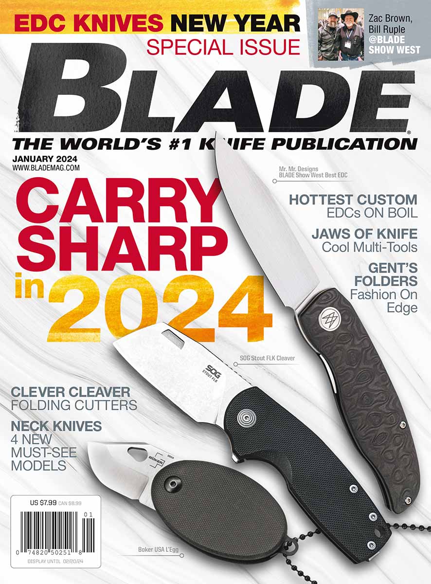 Blade Magazine January 2024 – GunDigest Store