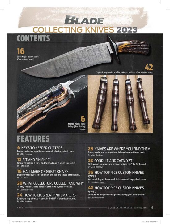 BLADE Presents Collecting Knives - Image 2