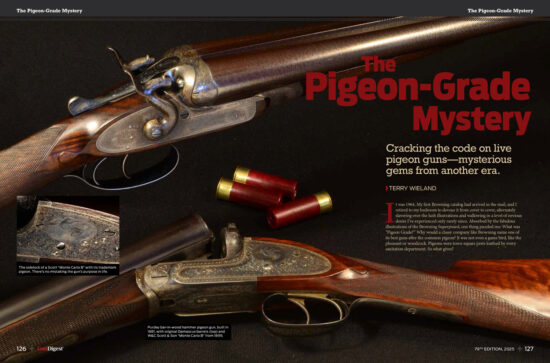Gun Digest 2025 shotguns