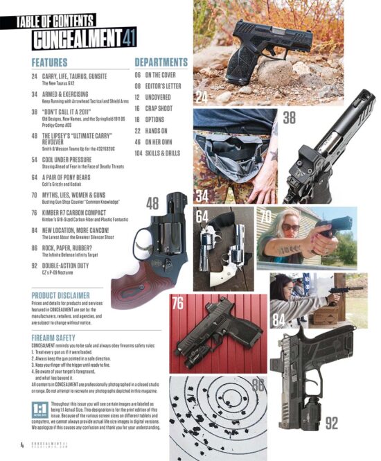 Concealment 41 TOC