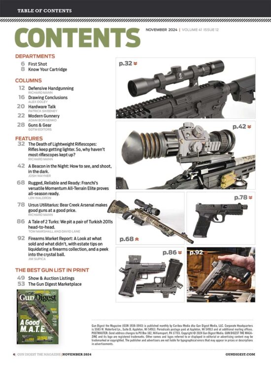 Gun Digest Magazine November 2024 - Image 2
