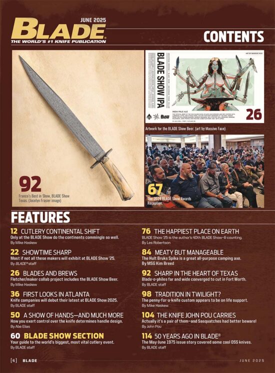 Blade Magazine June 2025 - Image 2