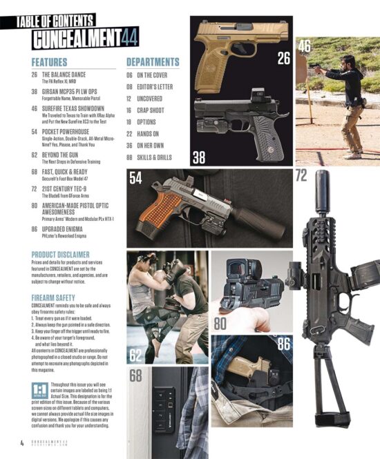 Concealment 44 TOC