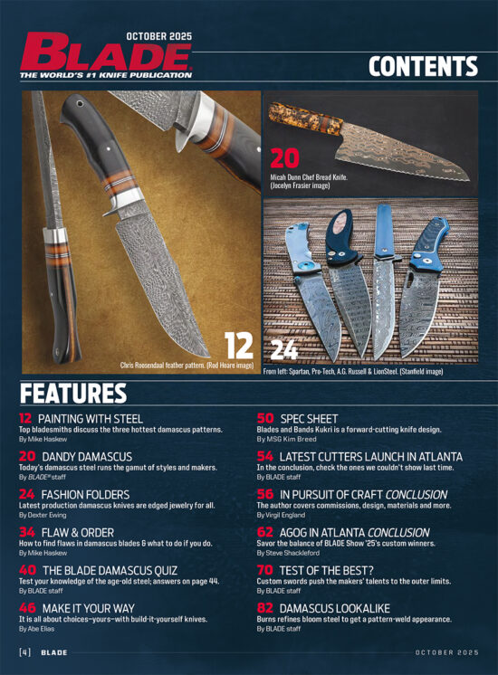 BLADE October 2025 TOC