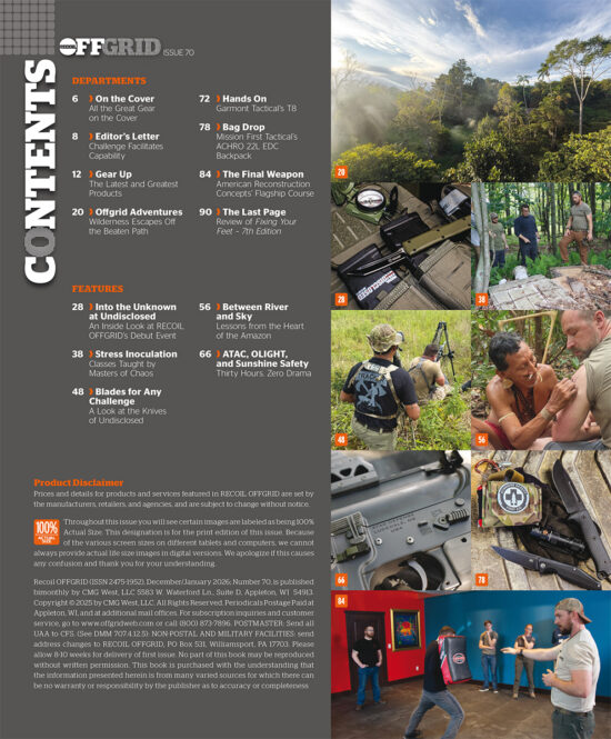 Offgrid 70 TOC