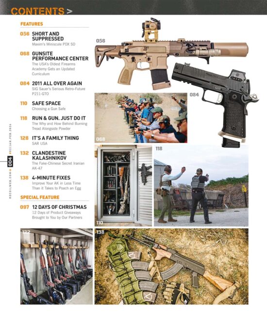 Recoil 82 TOC